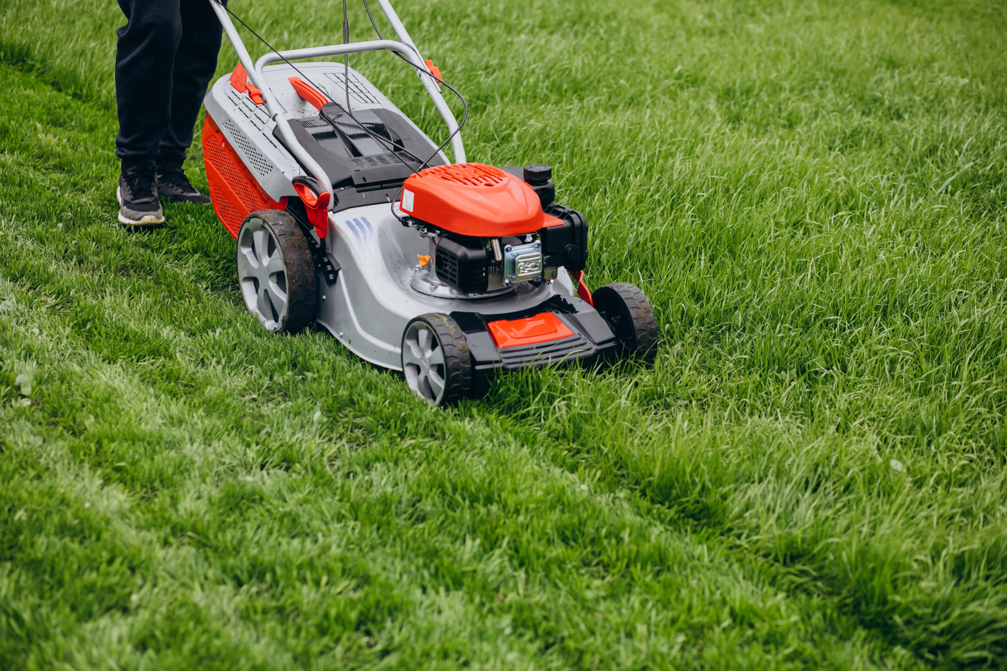 lawn mowing service