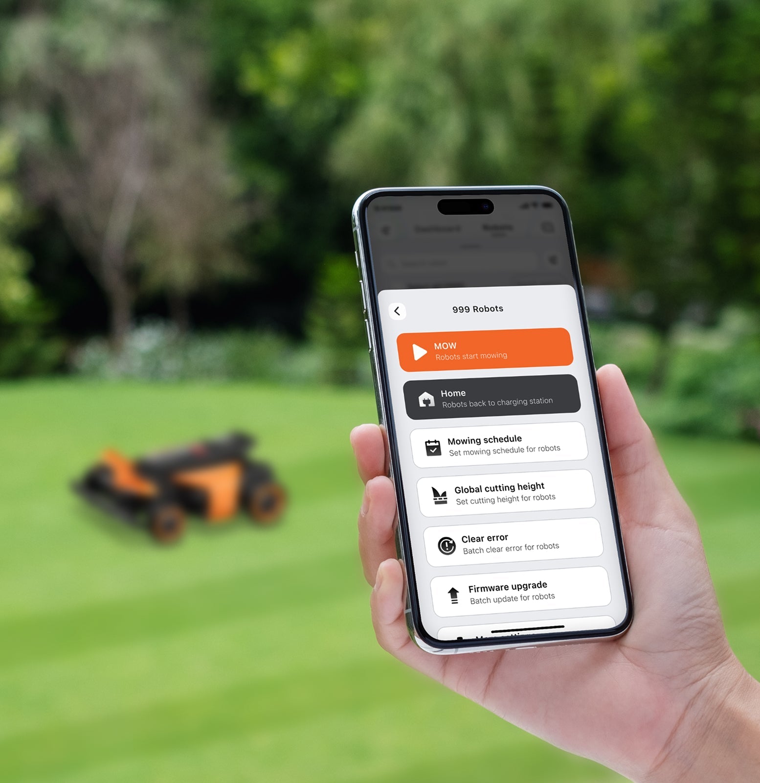 Navimow H series robot lawn mower