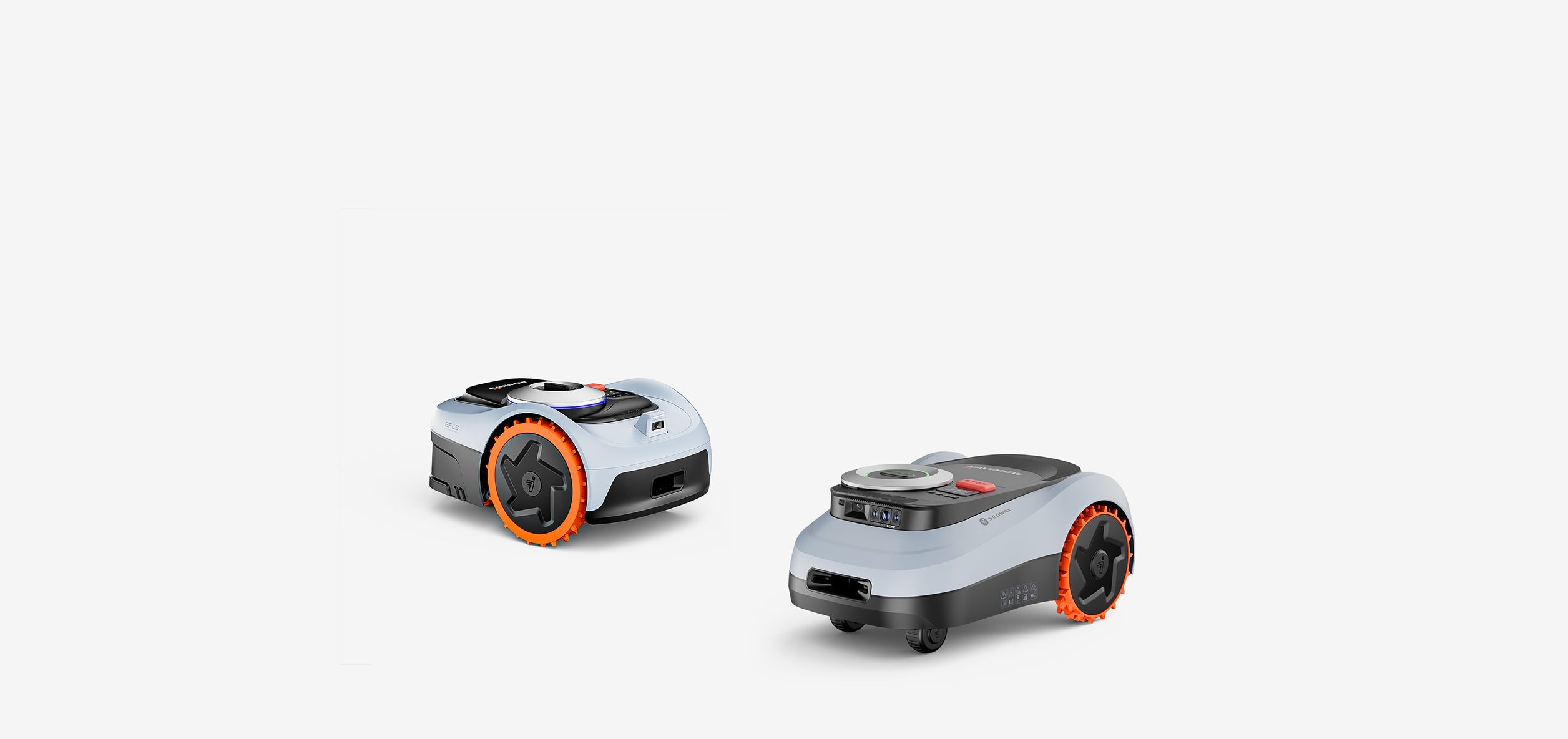 Navimow i series and Navimow H series robot lawn mowers.