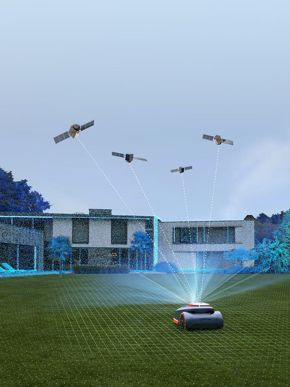 Navimow i105E robot lawn mower.