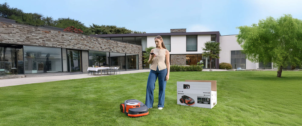 Segway Navimow i-series robot lawn mower.