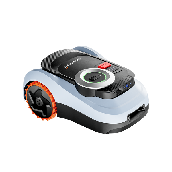 Navimow i110N robot lawn mower shown on a white background.