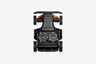 MowMentum S1 robot lawn mower shown from the underside view.