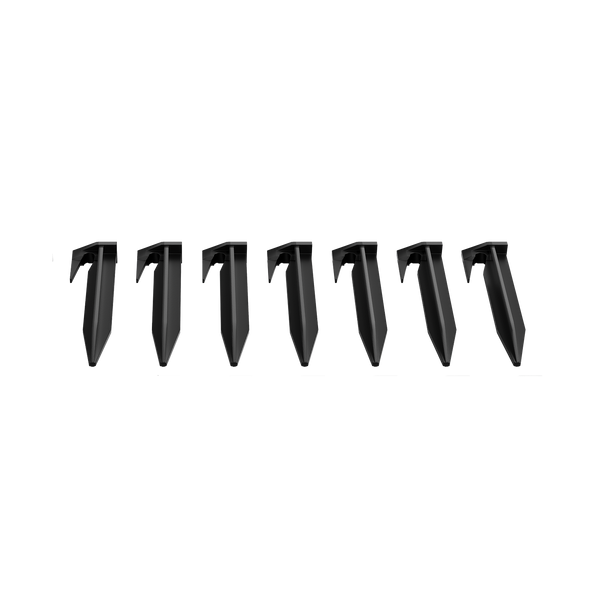 Navimow i105E robot lawn mower pegs for boundary wire setup.