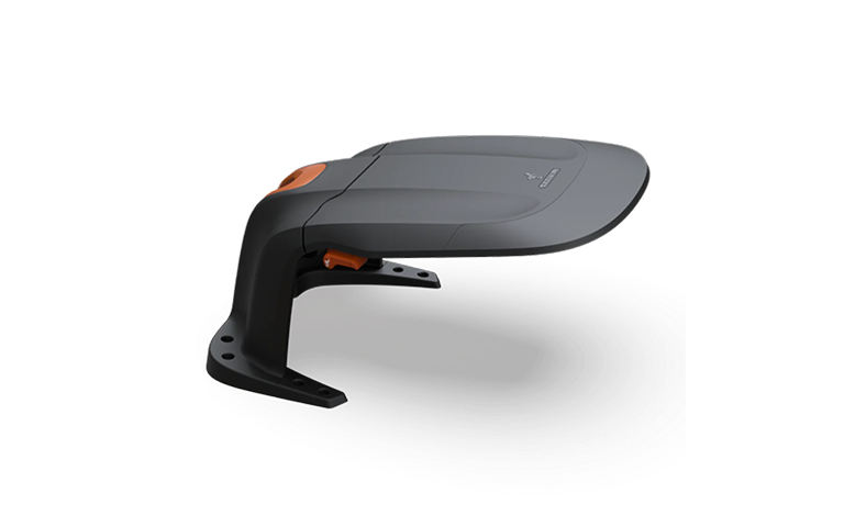 Navimow i105E robot lawn mower garage accessory for outdoor protection.