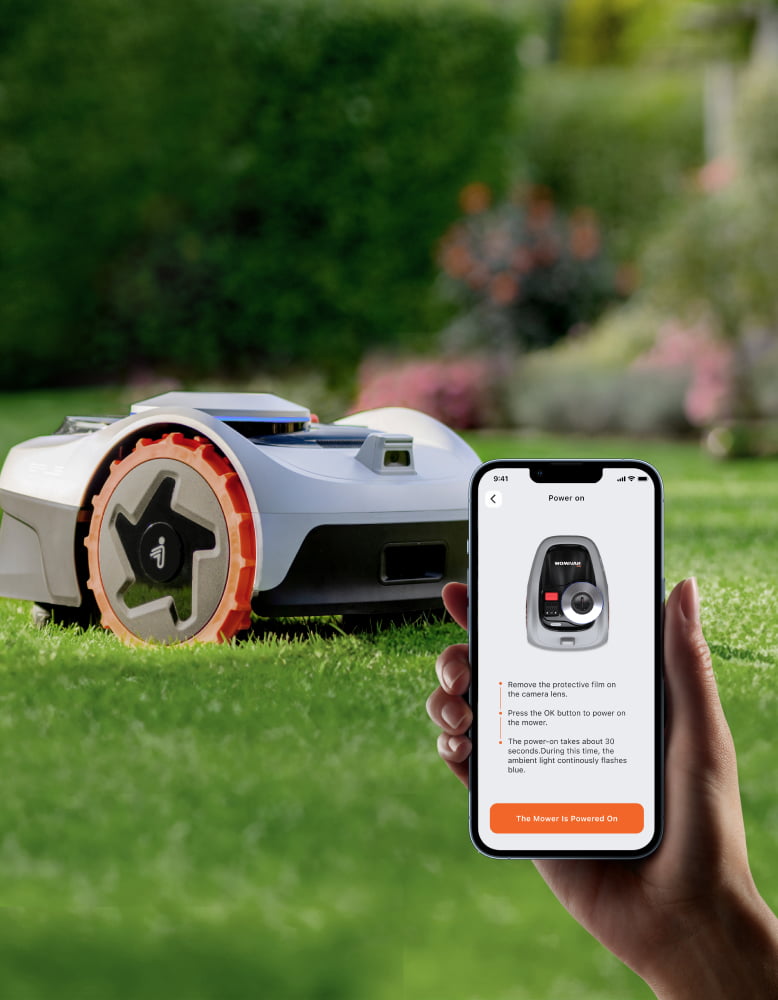 Segway Navimow i Series robot lawn mower.